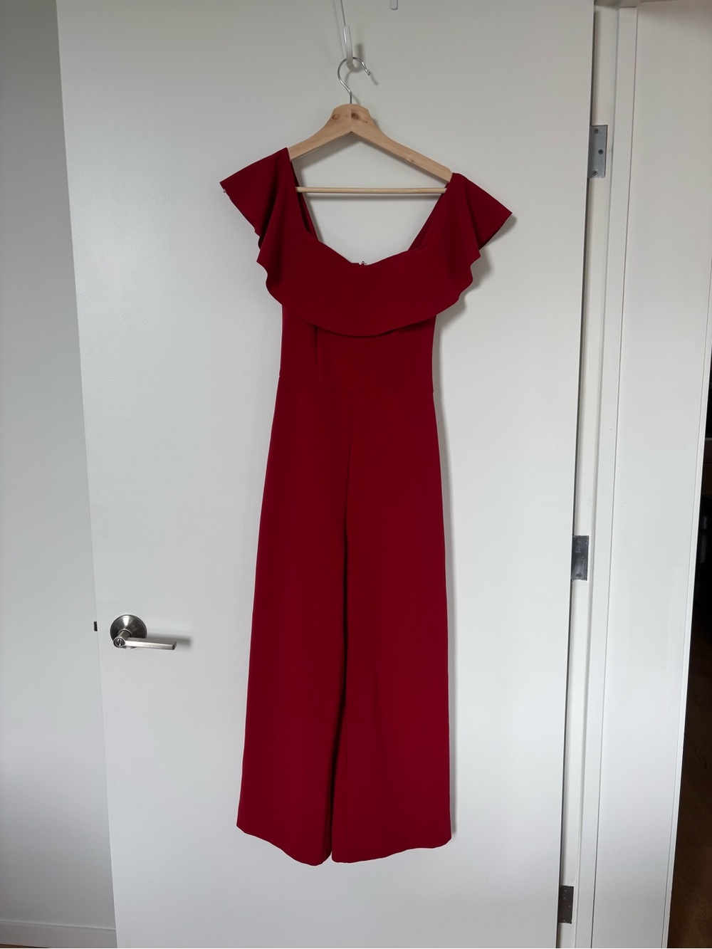 H&M Vibrant Red Strapless Cocktail Dress